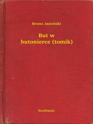 cover image of But w butonierce (tomik)